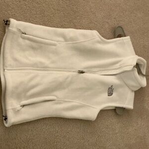 The North Face Ivory Fleece Vest